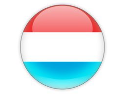 luxembourg round icon 256