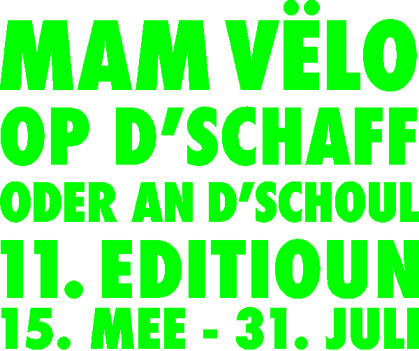 MAM V&Euml;LO OP D'SCHAFF ODER AN D'SCHOUL